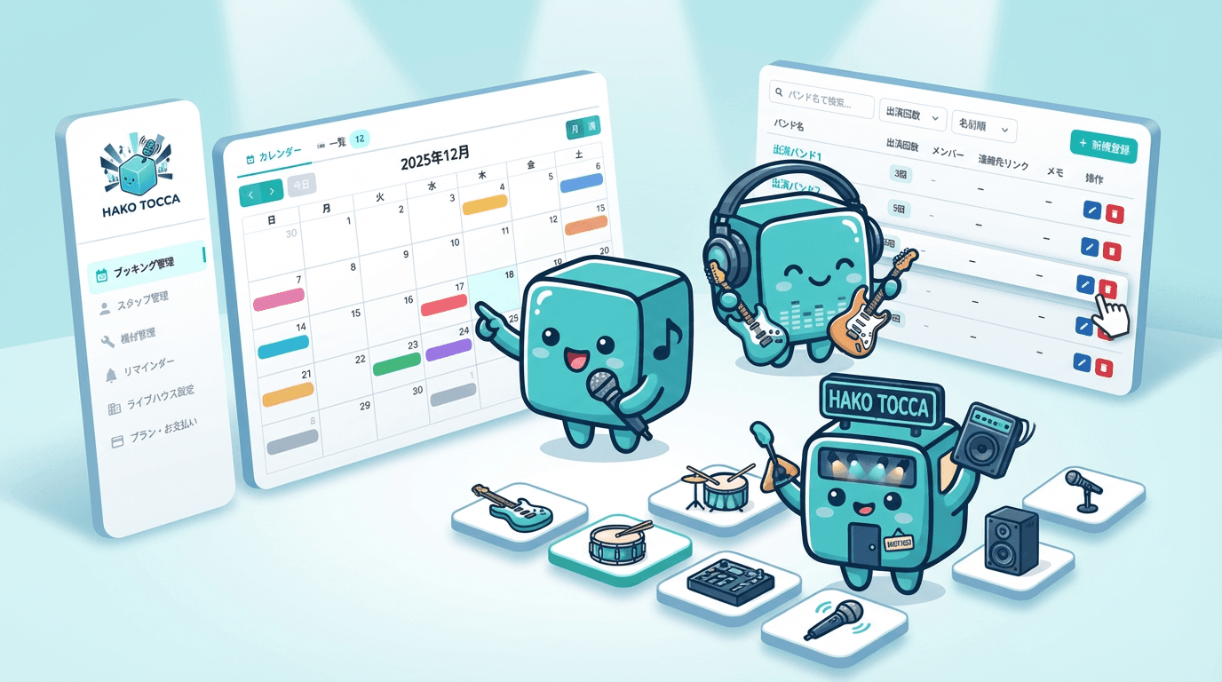 管理画面のプレビュー